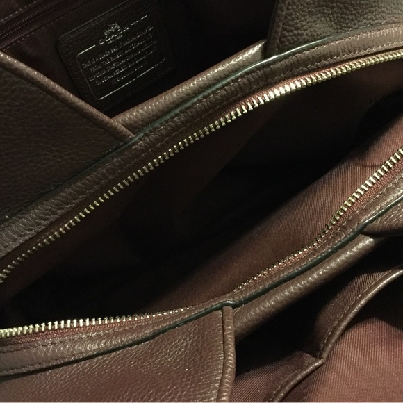 SOLD!! Coach Edie 31 Canyon Quilt Patchwork Cyclamen~OXBLOOD CALICO PRAIRIE~RARE - Picture 10 of 16